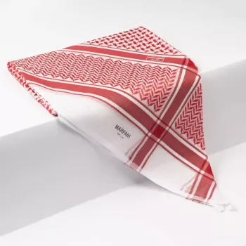 شماغ بروجيه مارفيه أحمر