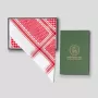 شماغ العطار أحمر غامق كلاسيك