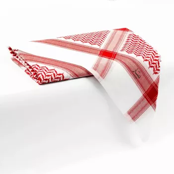 شماغ دسار احمر الشيوخ