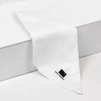 شماغ ماريو فالنتينو أبيض SVBW8
