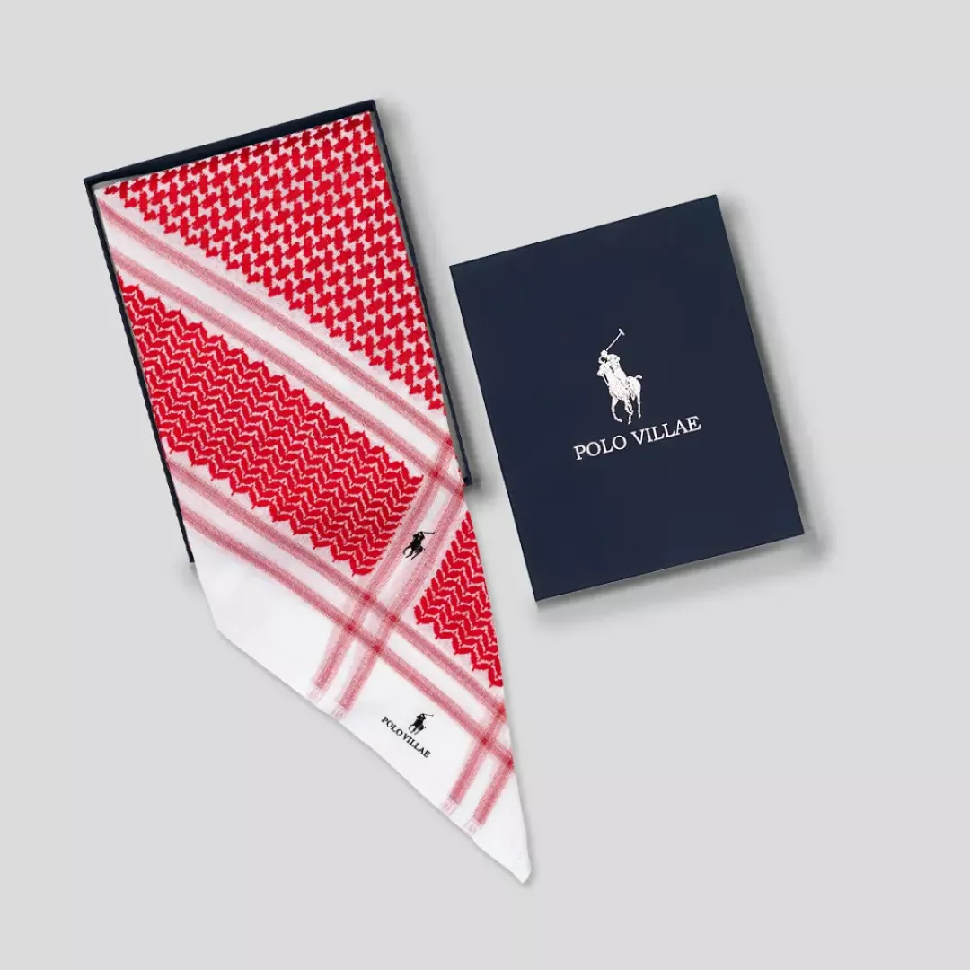شماغ بولو إصدار خاص من ماركة POLO VILLAE - أكسيك Axeek