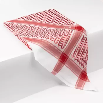 شماغ المراسيم أحمر كلاسيك