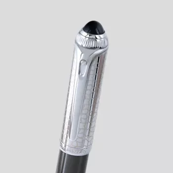 قلم الدهنج أسود فضي D1053