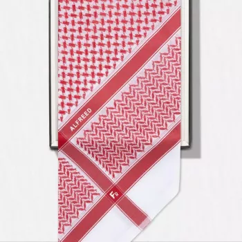 شماغ الفريد احمر كلاسيك خاص S652