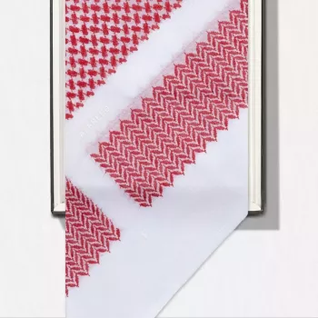 شماغ الفريد احمر طويق S659