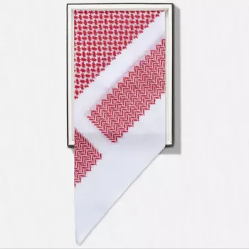 شماغ الفريد احمر طويق S659