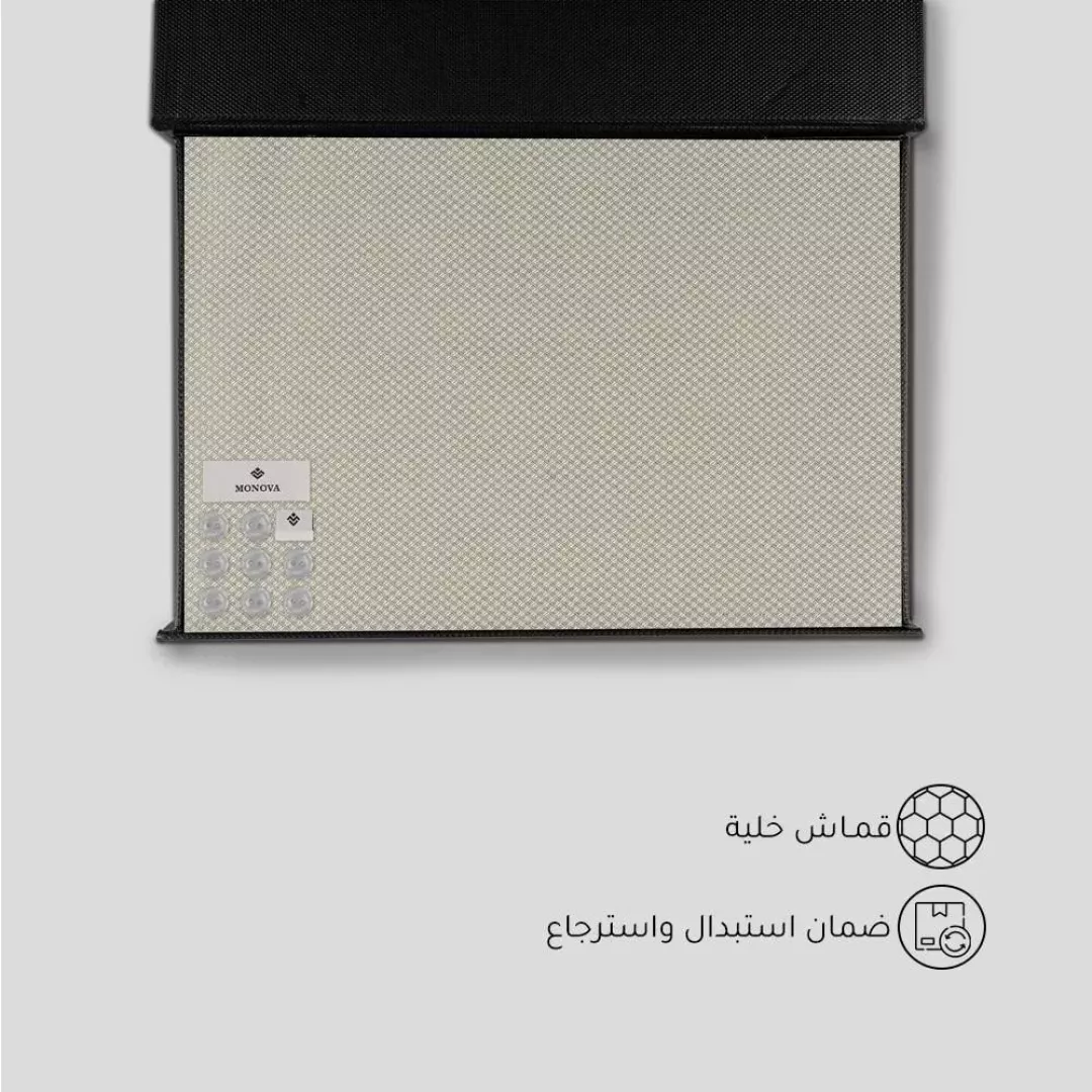 قماش مونوفا شتوي بيج نقشة خلية صغير من ماركة monova - أكسيك Axeek