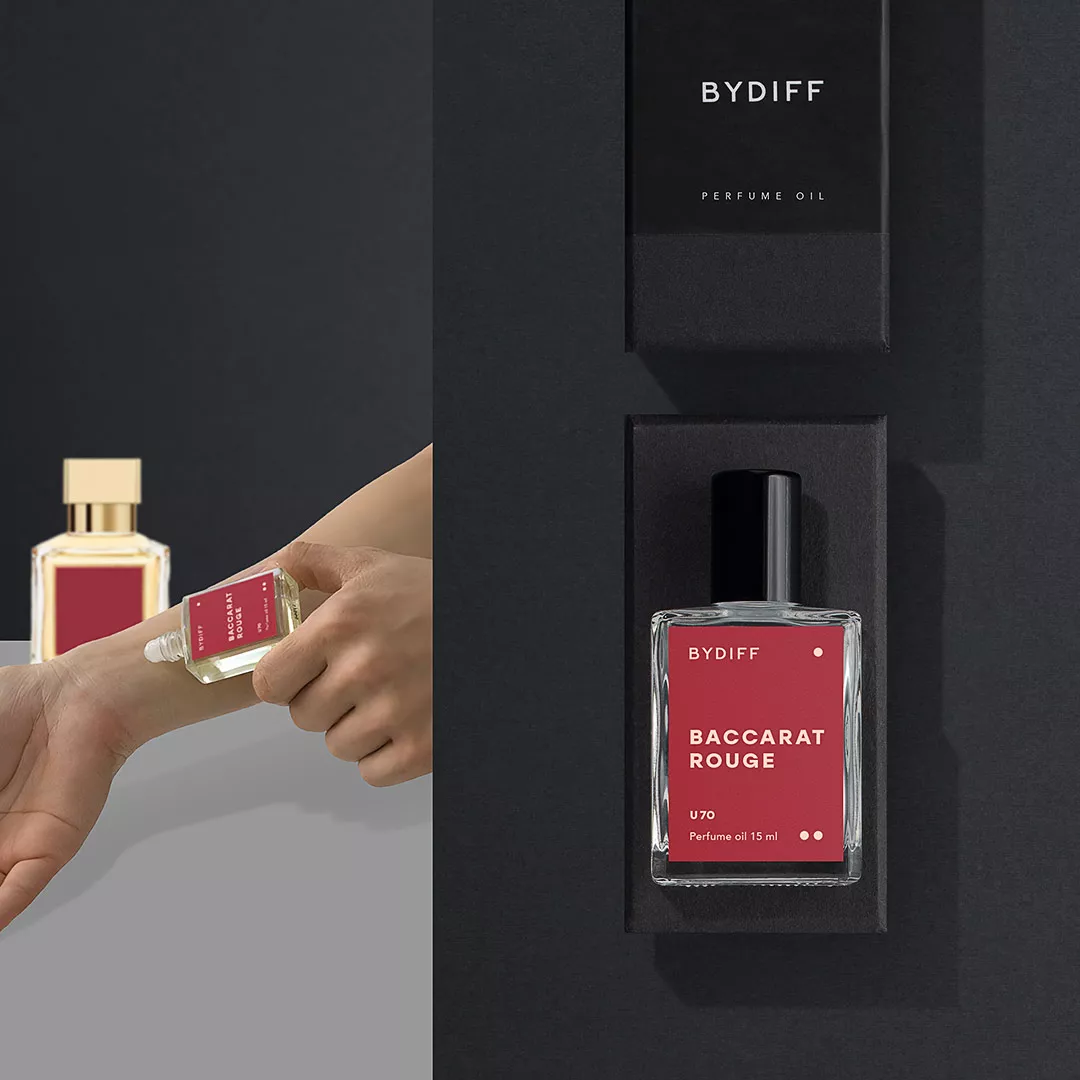 عطر باكارات روج مركز للجنسين بايدف U70 من ماركة BYDIFF - أكسيك Axeek