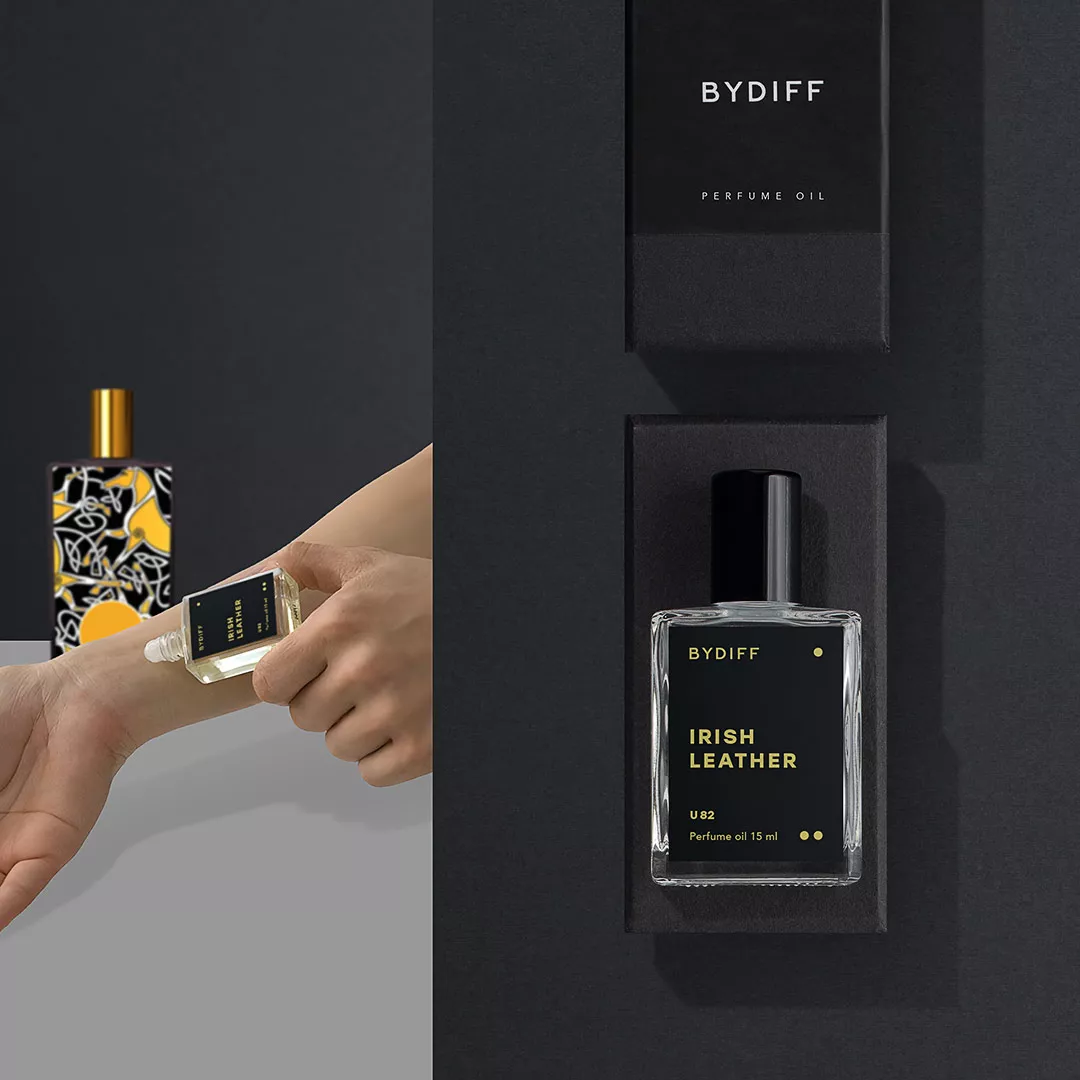 عطر ايريش ليذر مركز للجنسين بايدف U82 من ماركة BYDIFF - أكسيك Axeek