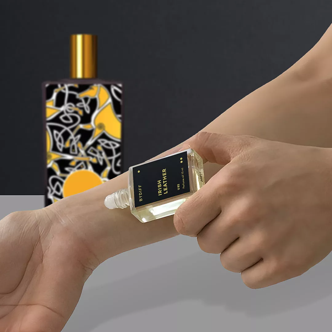 عطر ايريش ليذر مركز للجنسين بايدف U82 من ماركة BYDIFF - أكسيك Axeek