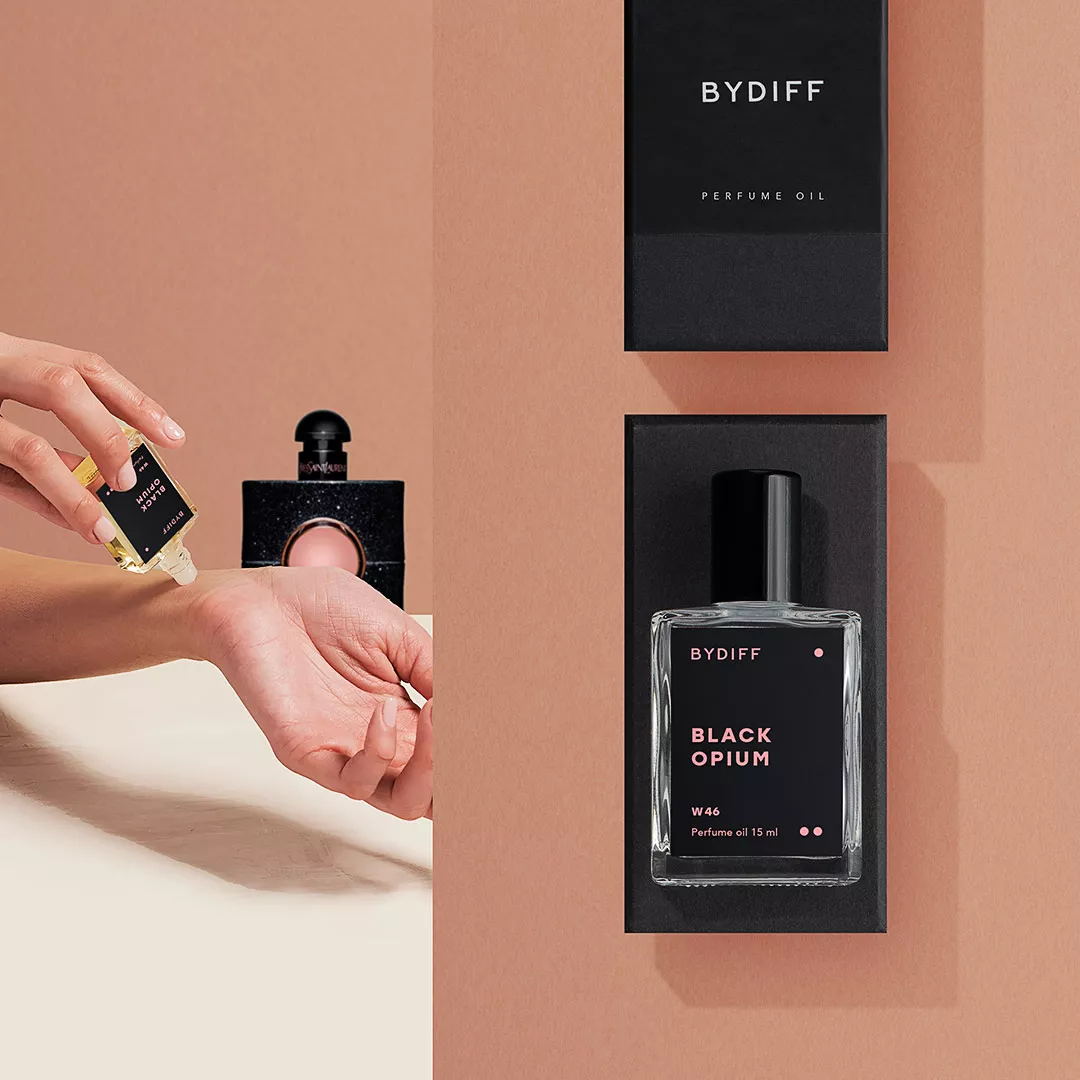 عطر بلاك أوبيوم مركز للنساء بايدف W46 من ماركة BYDIFF - أكسيك Axeek
