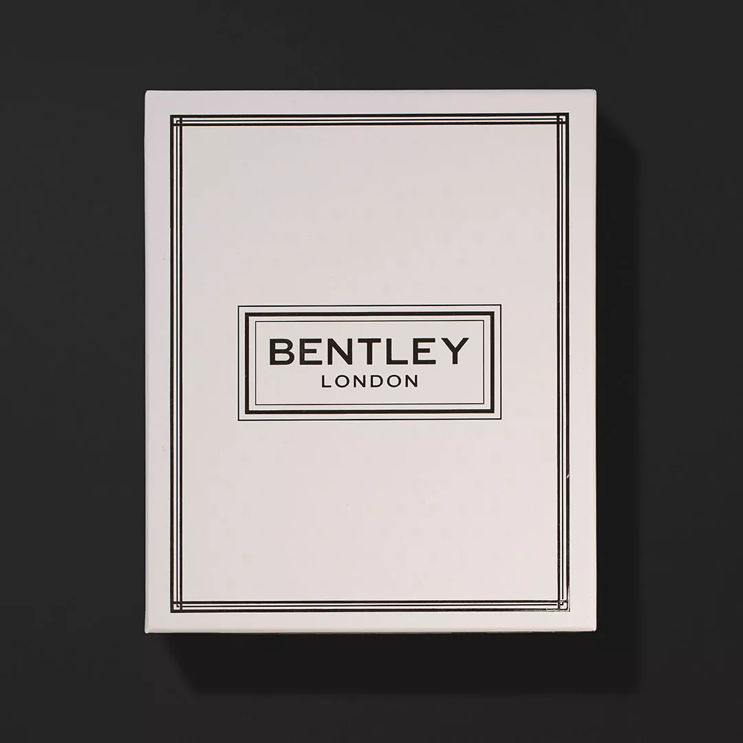 شماغ بنتلي احمر كلاسيك انجليزي B14 من ماركة Bentley - أكسيك Axeek