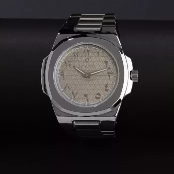 ساعة اليد للرجال فضي كافاليرا CL34SS	