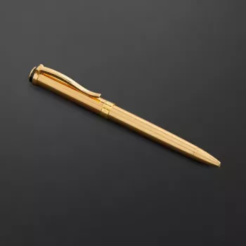 طقم قلم وكبك ذهبي ماركة الدهنج D2127GG