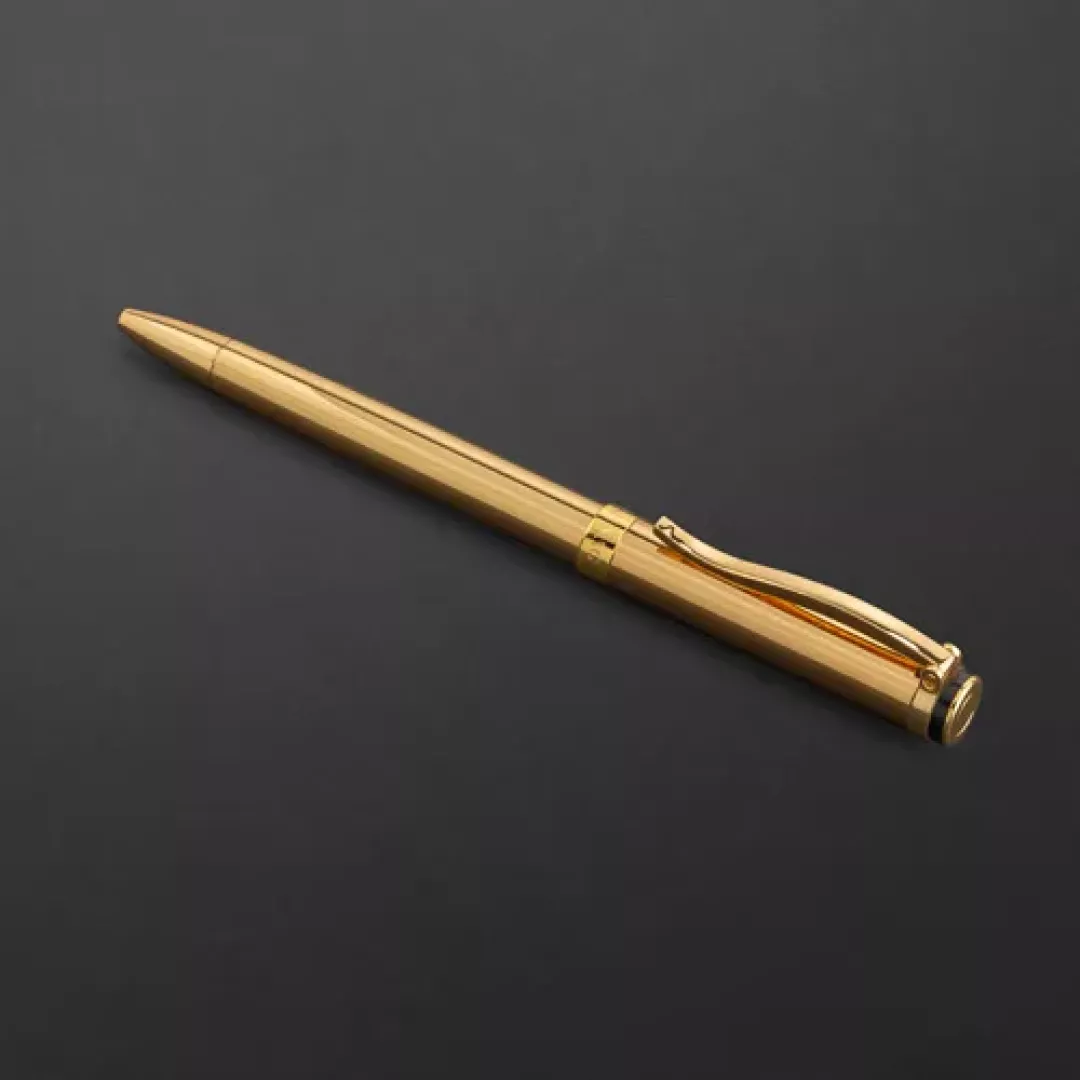 طقم قلم وكبك ذهبي ماركة الدهنج D2127GG من ماركة DAHNAG - أكسيك Axeek