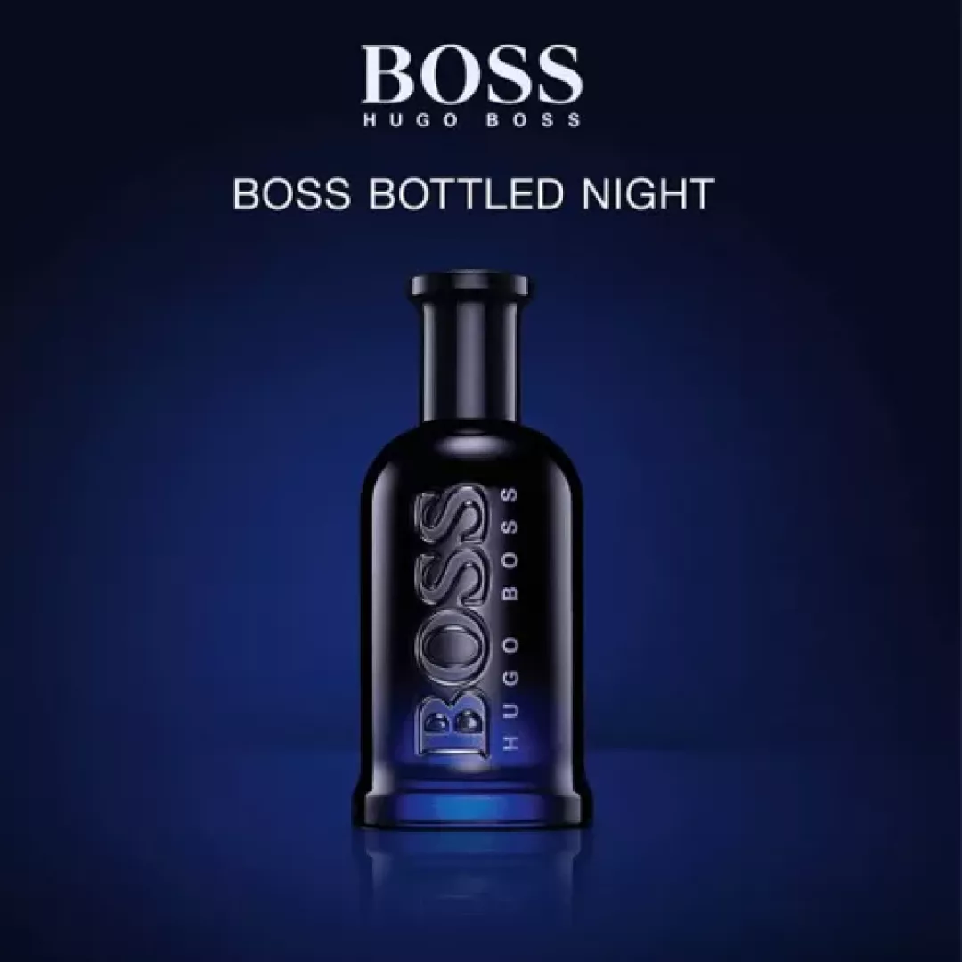 عطر هوغو بوس بوتلد نايت - او دو تواليت للرجال 100 مل من ماركة HUGO BOSS - أكسيك Axeek