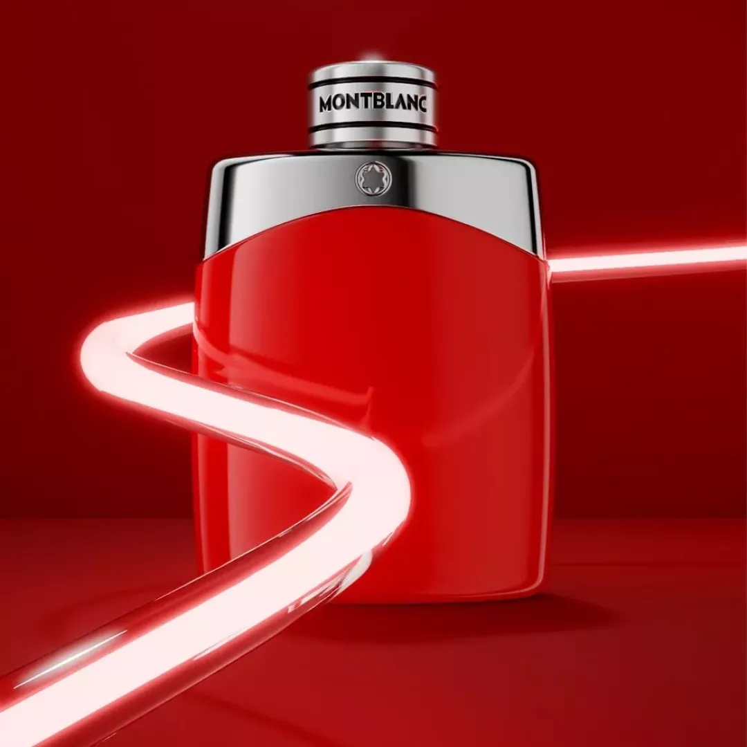 عطر مونت بلانك ليجند رد - او دو بارفيوم للرجال 100 مل من ماركة Mont Blanc - أكسيك Axeek