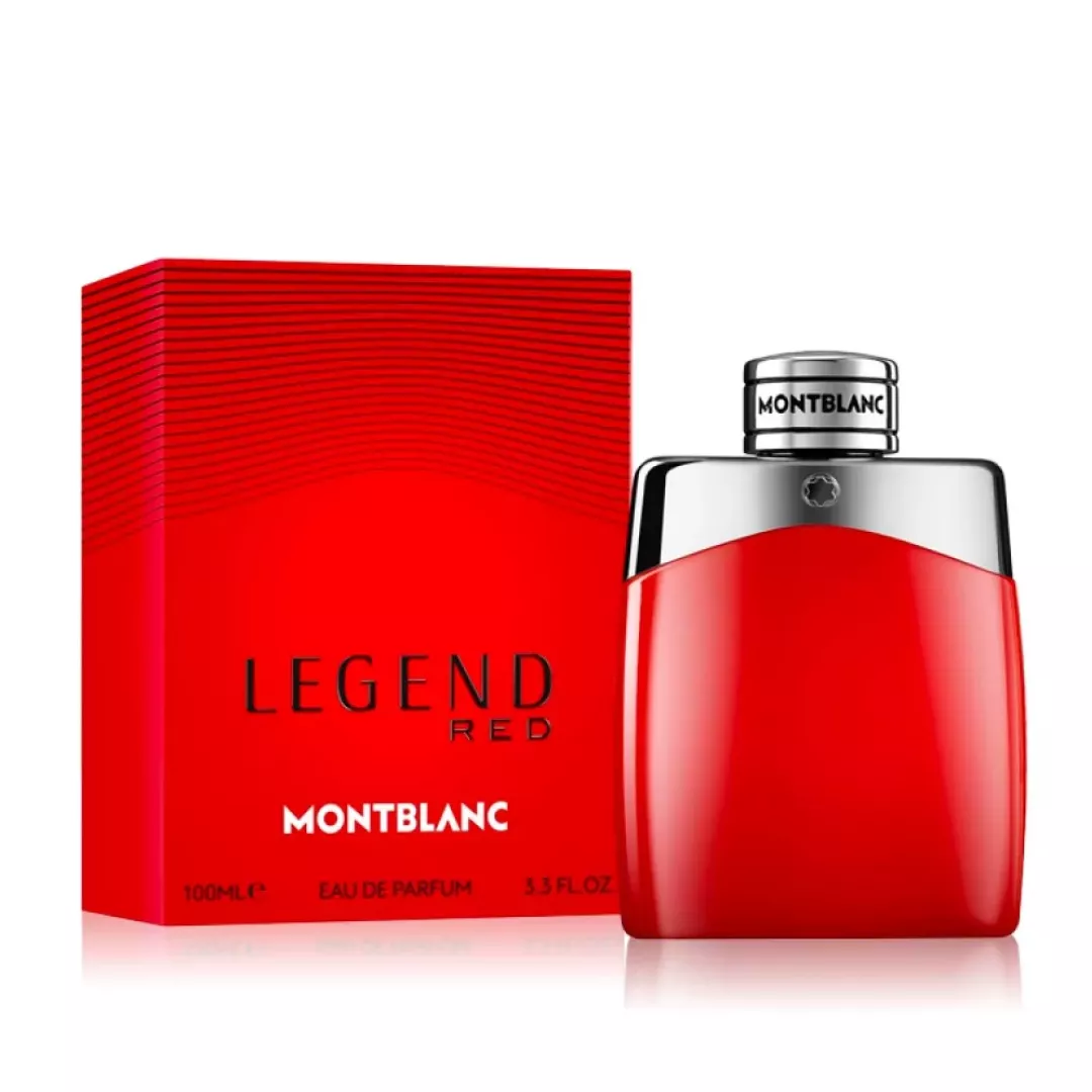 عطر مونت بلانك ليجند رد - او دو بارفيوم للرجال 100 مل من ماركة Mont Blanc - أكسيك Axeek