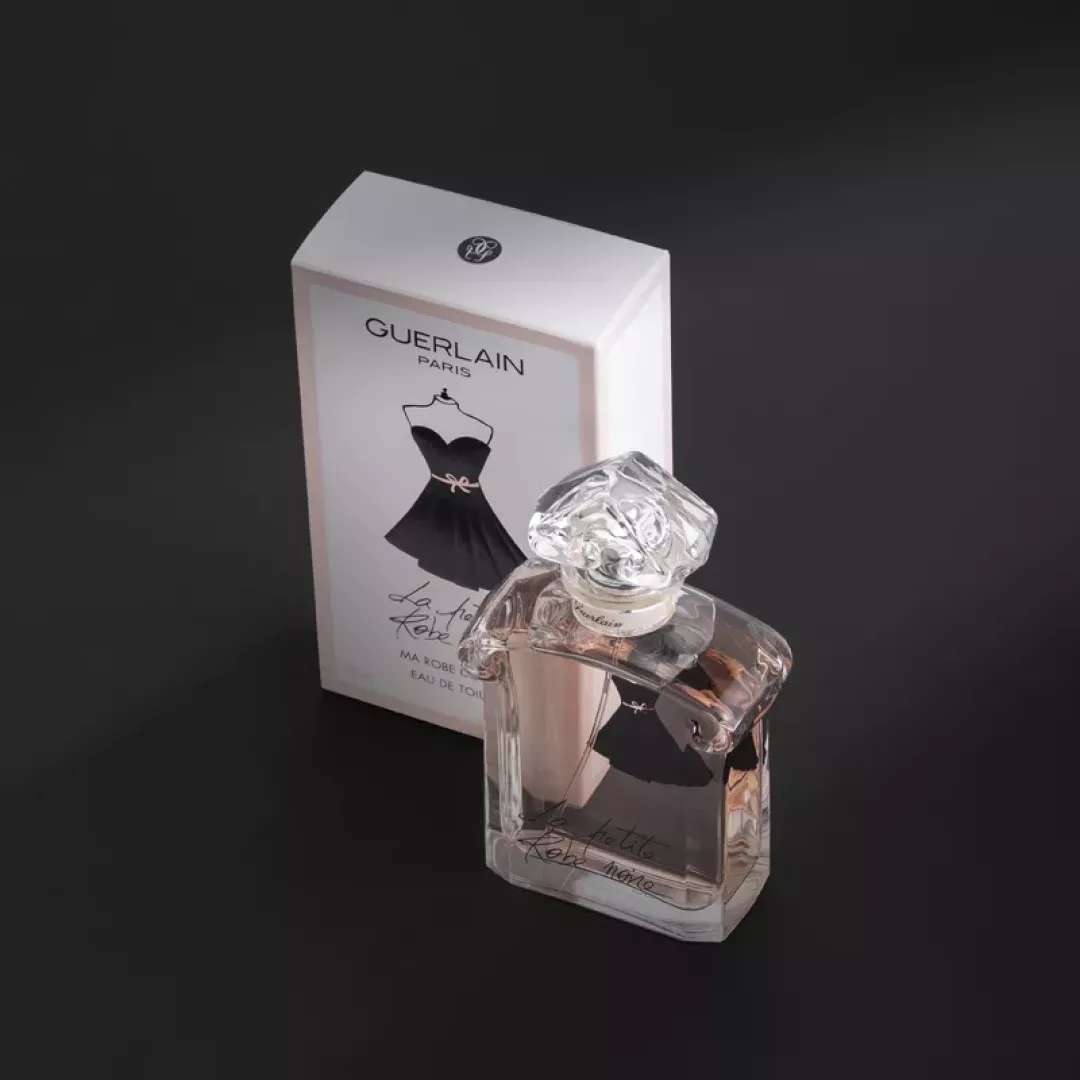 عطر جيرلان لا بيتيت روب نوار ما روب كوكتيل - للنساء 100مل من ماركة Guerlain - أكسيك Axeek