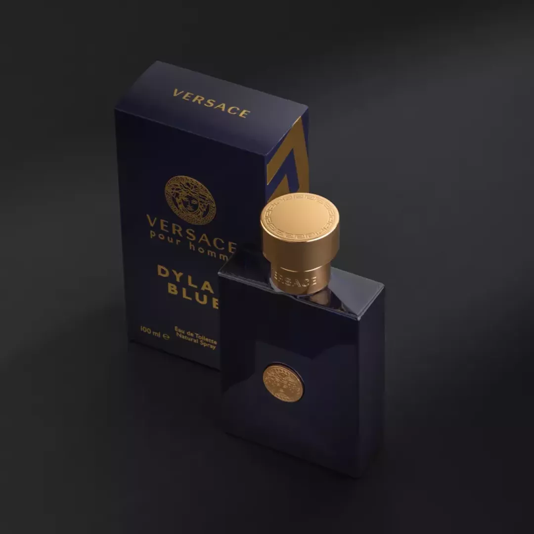 عطر فرزاتشي بور هوم ديلان بلو - أو دي تواليت للرجال 100 مل من ماركة Versace - أكسيك Axeek