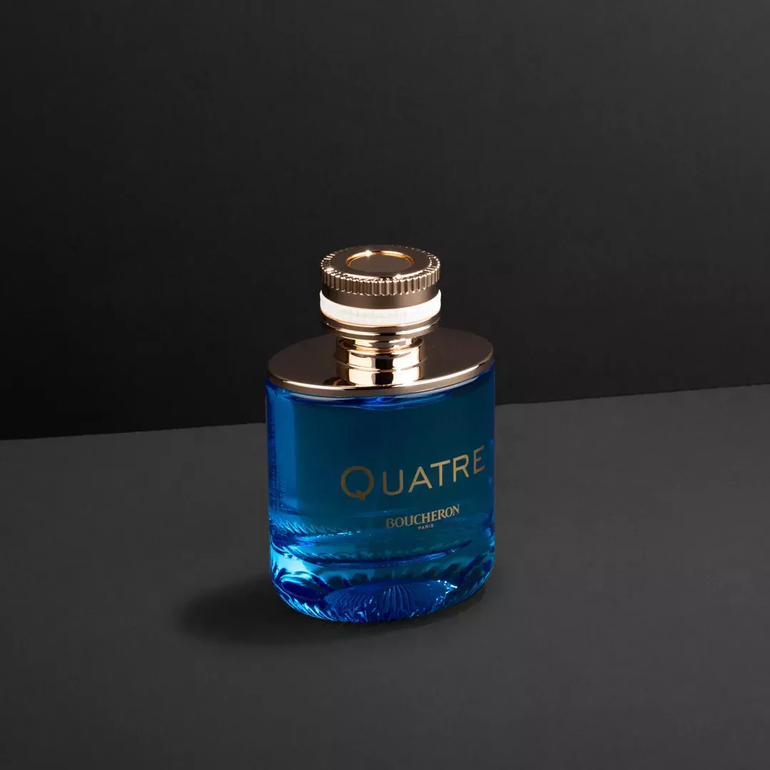 عطر بوشرون كواتر ان بلو - أو دي بارفيوم للنساء 100 مل من ماركة Boucheron - أكسيك Axeek
