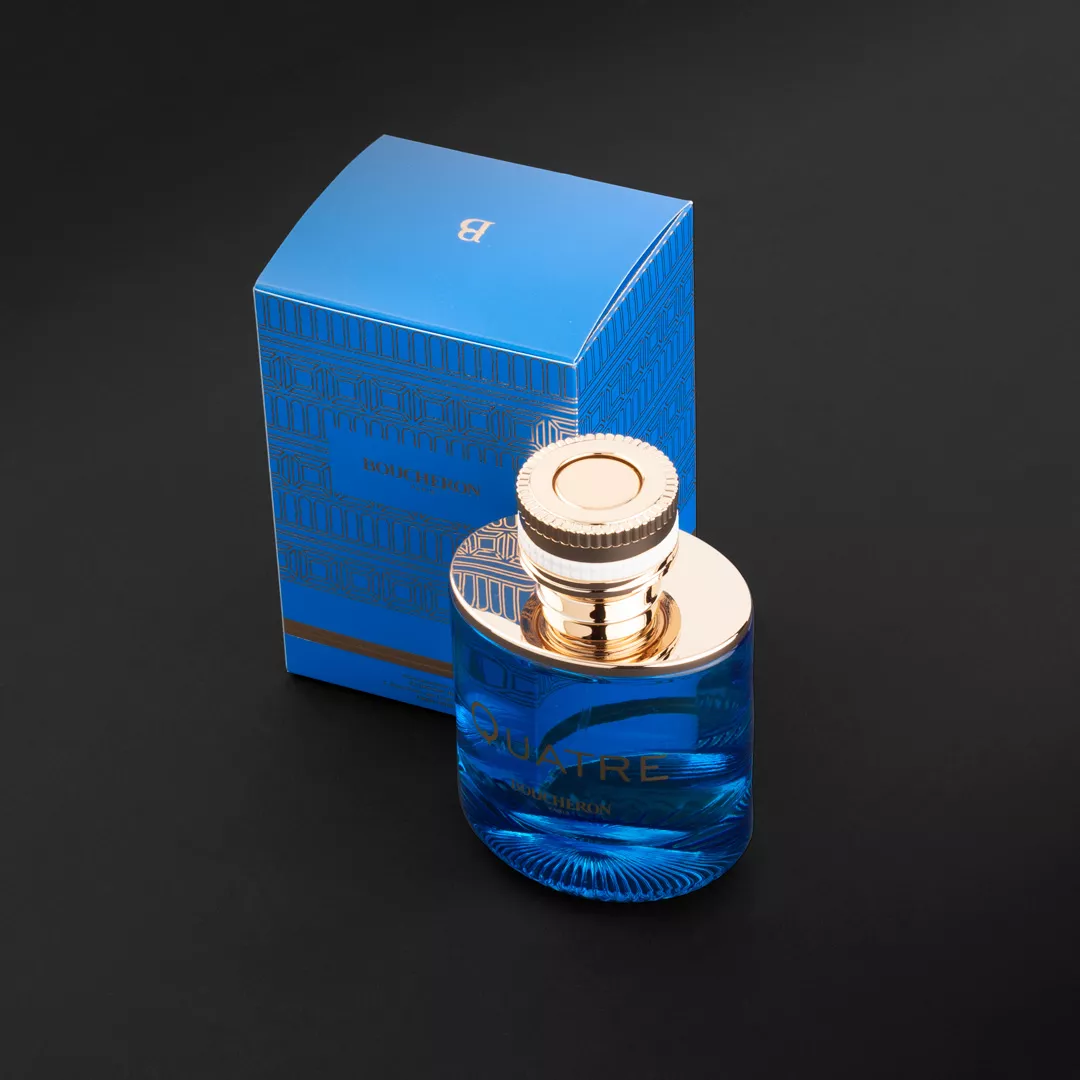 عطر بوشرون كواتر ان بلو - أو دي بارفيوم للنساء 100 مل من ماركة Boucheron - أكسيك Axeek