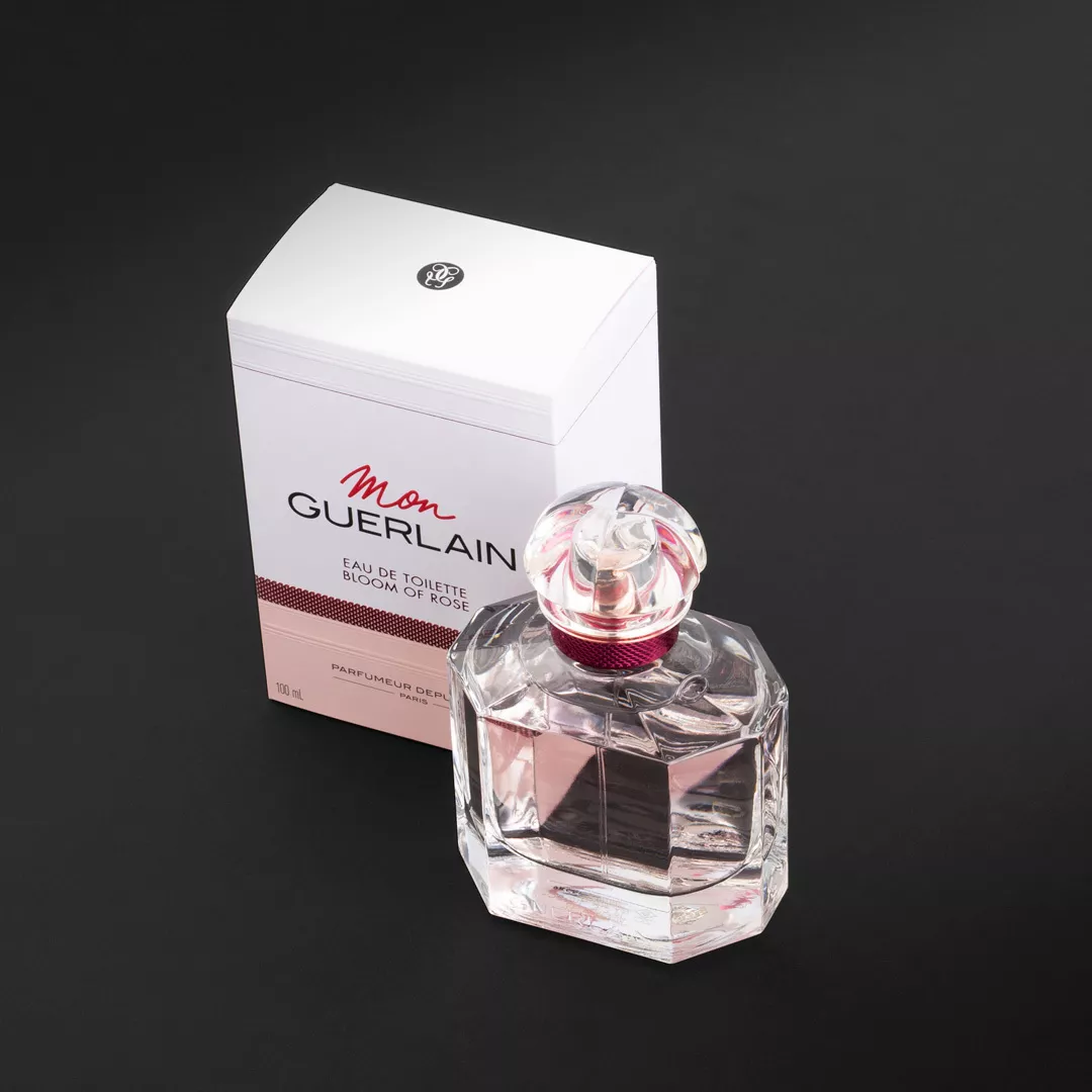 عطر جيرلان مون بلوم اوف روز - أو دي تواليت للنساء 100 مل من ماركة Guerlain - أكسيك Axeek