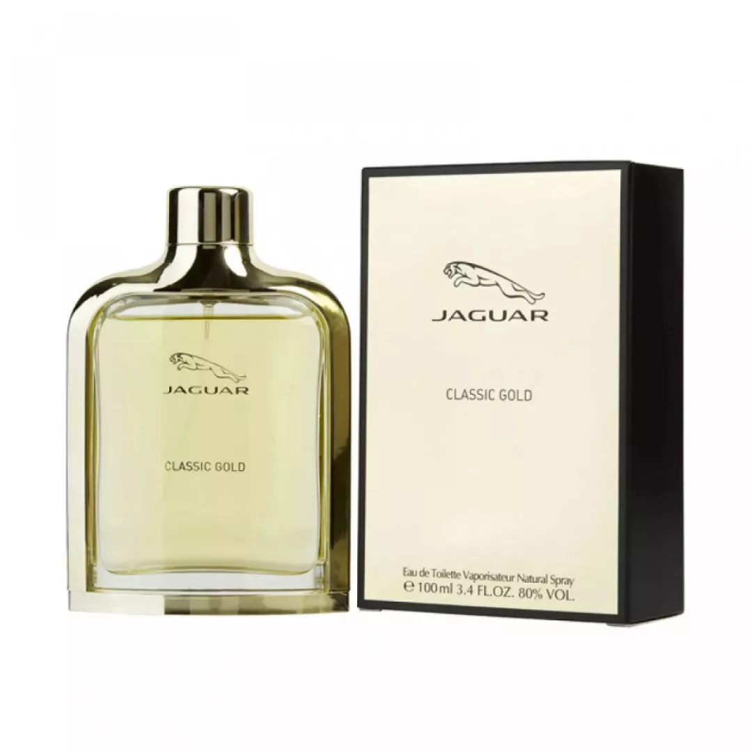 عطر جاكوار كلاسيك جولد للرجال 100 مل من ماركة Jaguar - أكسيك Axeek