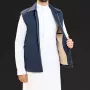 سديري رجالي ازرق غامق H06