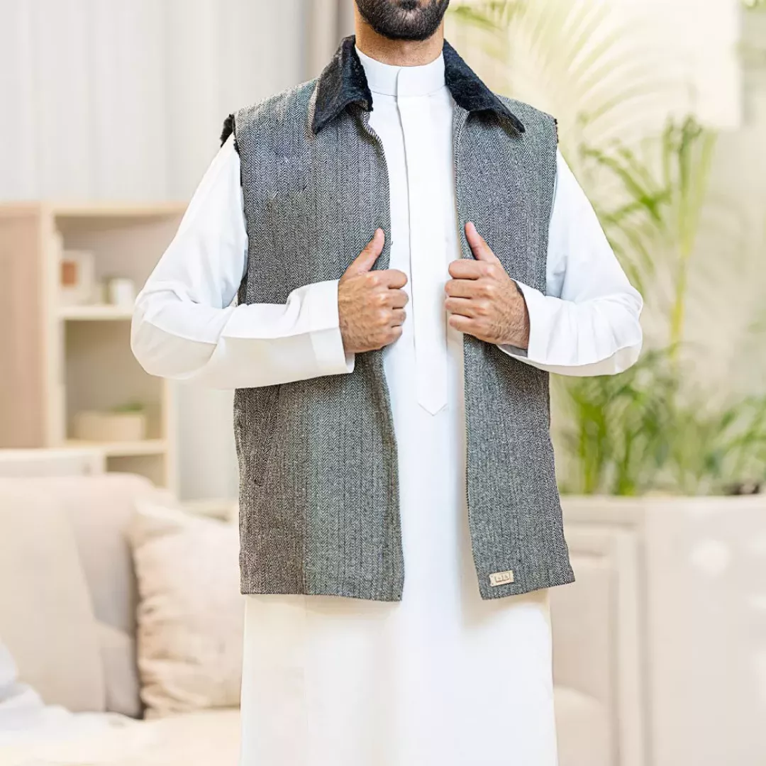 سديري رجالي جاكار مقلم بيج H15 من ماركة SHLTA - أكسيك Axeek