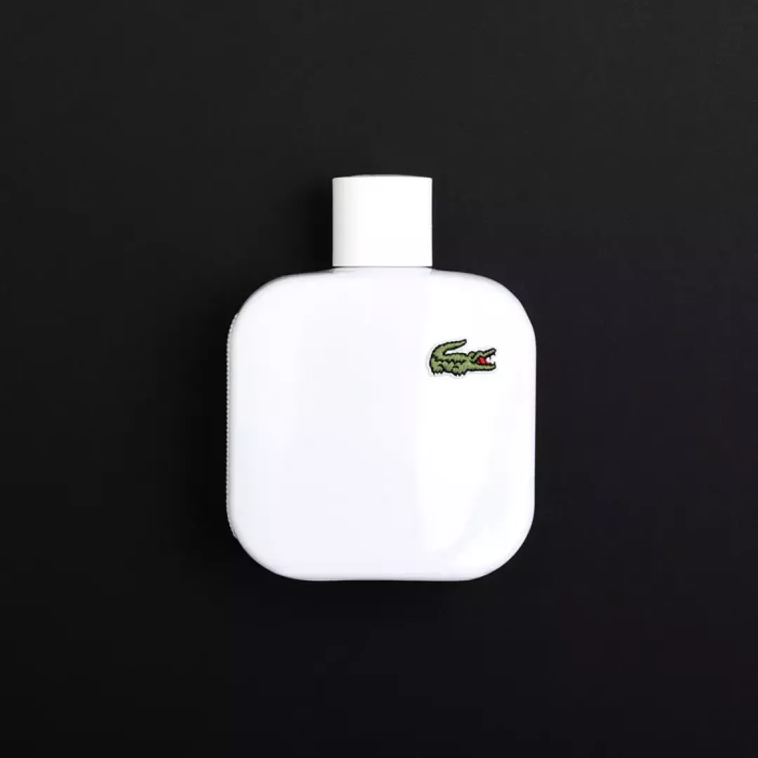 عطر لاكوست إل 12 12 بلانك - أو دي تواليت للرجال 100 مل من ماركة Lacoste - أكسيك Axeek